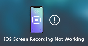 A gravação de tela do iOS não funciona