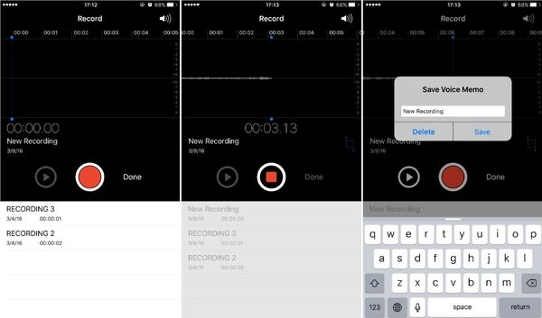 Grabar voz en iPhone con notas de voz