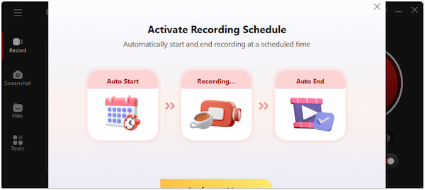 Schedule Recording