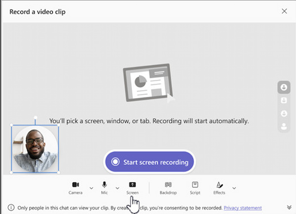 Microsoft Teams Built-in Recorder