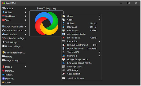 ShareX Screenshot Tool