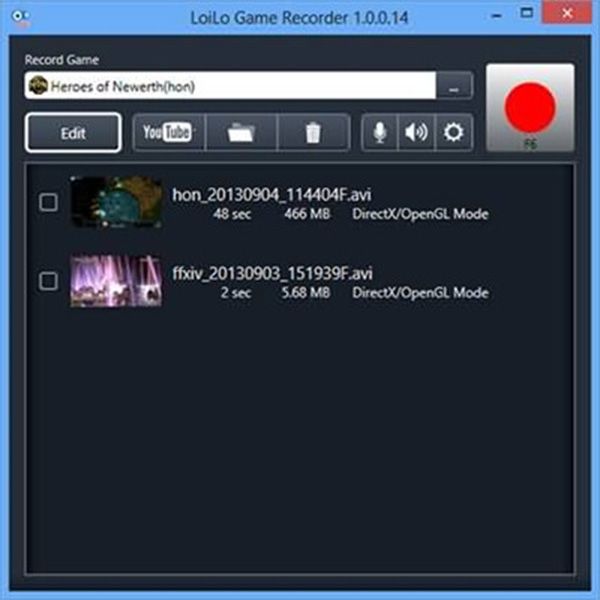 LoiLo Game Recorder