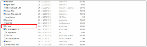 Passare alla directory di installazione