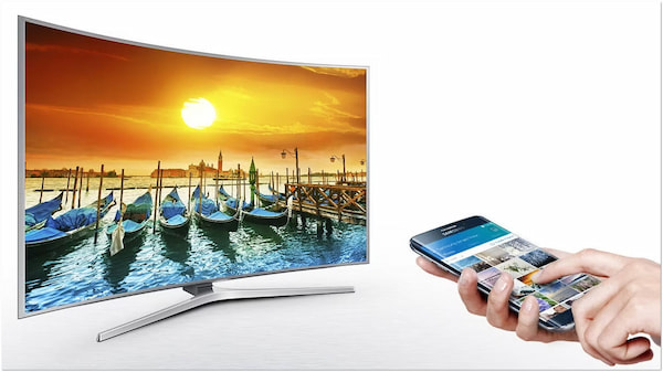 Samsung cast Android naar tv