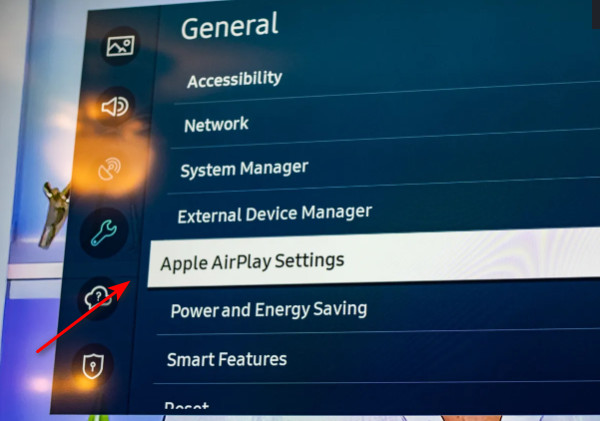 Configuración de AirPlay