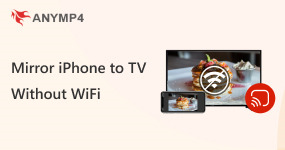 Espelhe o iPhone na TV sem Wi-Fi