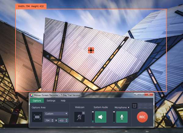 Setup Recording Frame