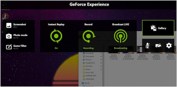 ShadowPlay Live Streaming