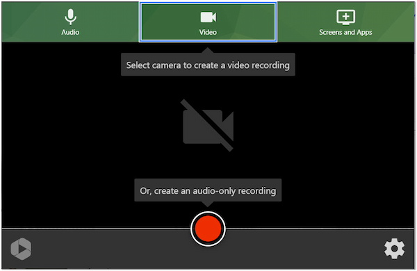 Select Webcam Input