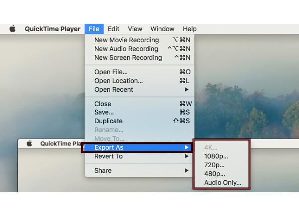 Choose Lower Resolution