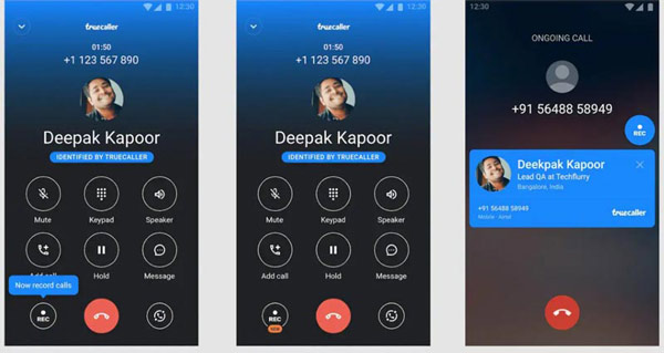 Record Samsung Calls Tuecaller