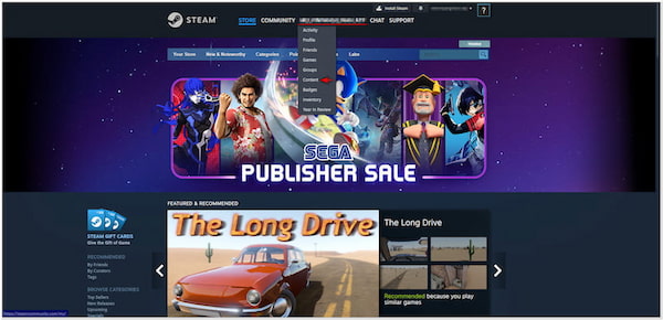 Access Content Page