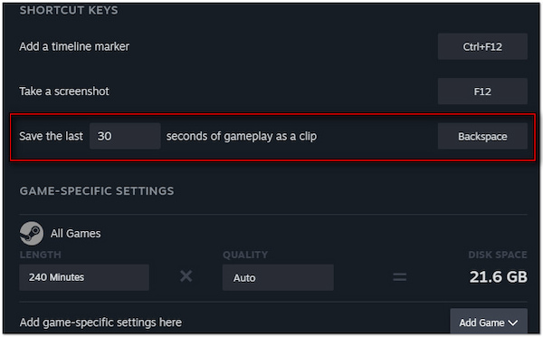 Configure Additional Setups