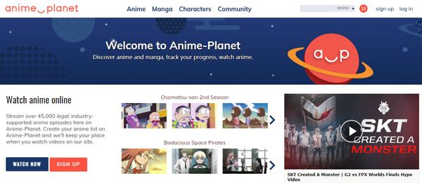 Anime planeet