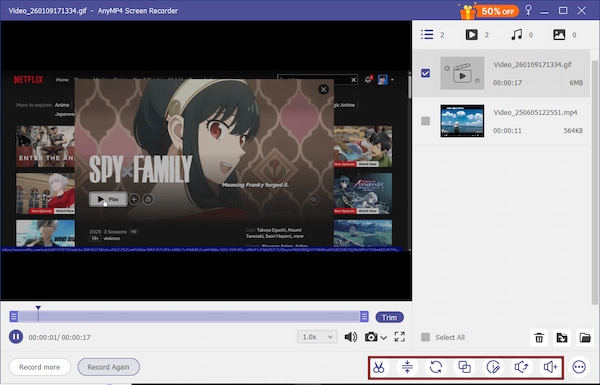 End And Edit Anime Recording
