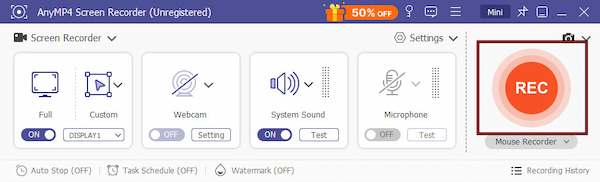 Initiate Anime Recording