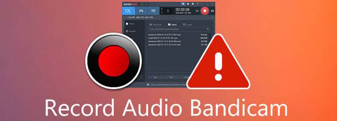 Audio Bandicam opnemen