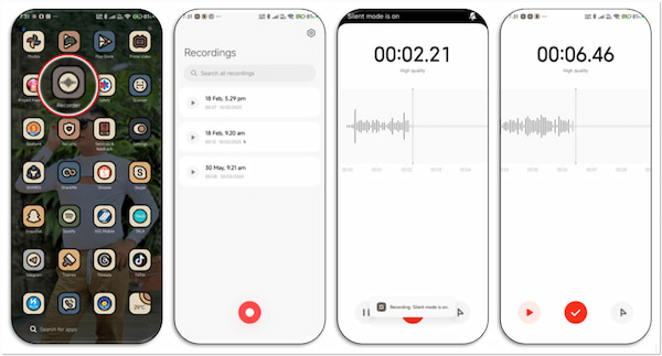 Android Audio Recording