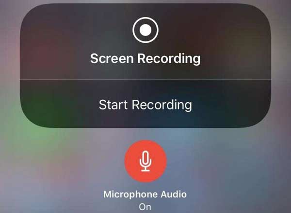 Audio opnemen met iOS-schermopname