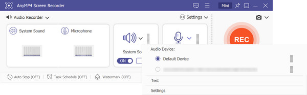 Change Microphone Source And Test