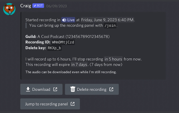 Download Discord Recording