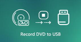 Tallenna DVD USB-liittimeen