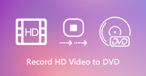 Registra video HD su DVD