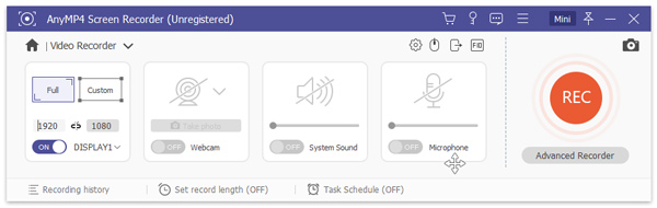 Select Omegle recording region