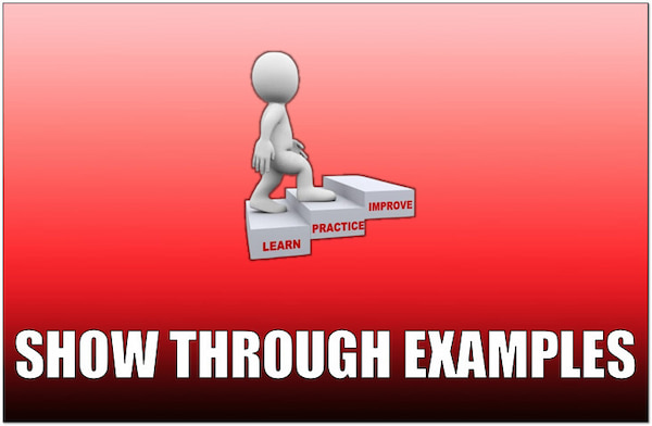Show Through Examples