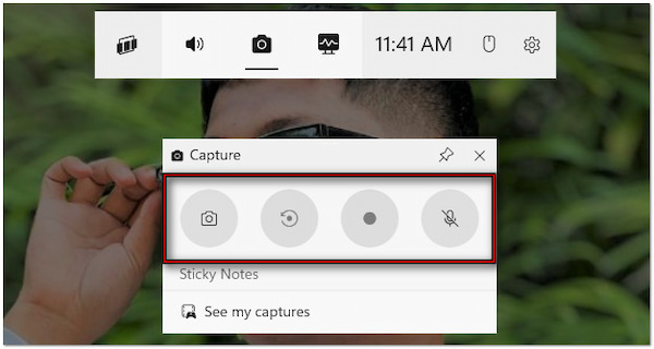 Select Start Recording
