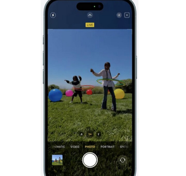 Choose Pjoto Mode to Record Video While Playing Music