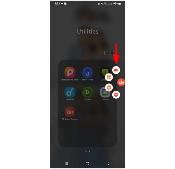 AZ Screen Recorder Record