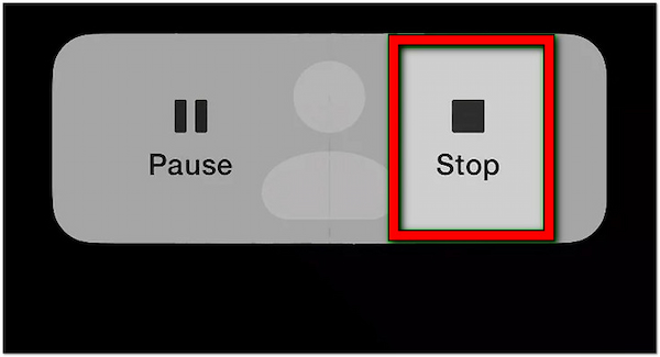 Pause Or Stop Recording
