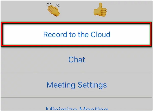 Record to The Cloud