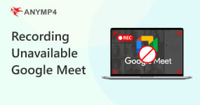 Recording Unavailable Google Meet