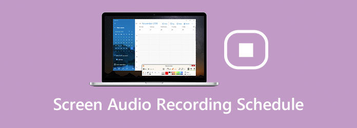 Screen Audio Recording Schedule