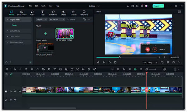 Filmora Record Editor