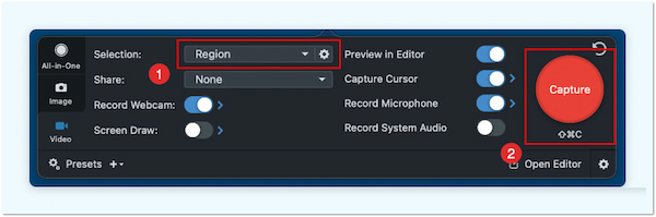 Access Video Tab