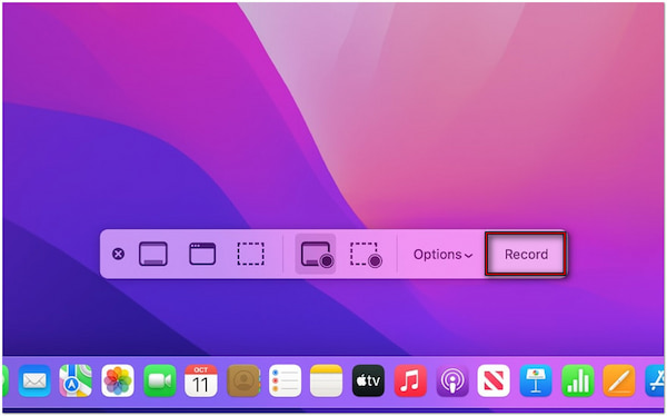 Commence Screen Recording