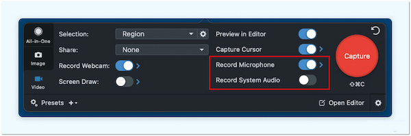 Enable Internal And Mic
