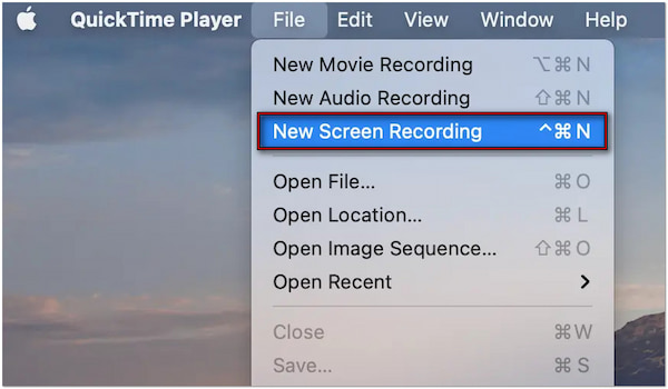 New Screen Recording