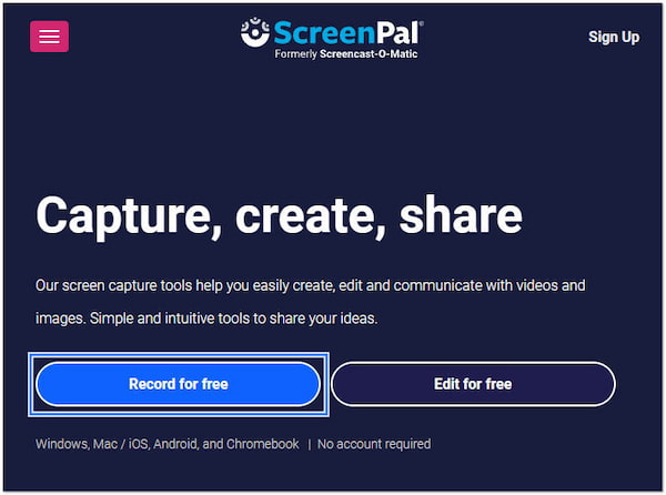 Szerezze be a Screencast o Matic alkalmazást