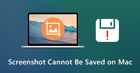 A képernyőfotót nem lehet Mac-ben menteni