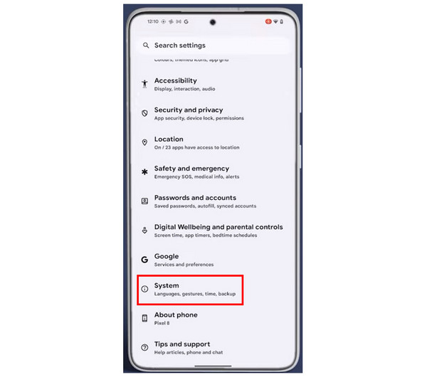 Quick Tap Back Tap Settings