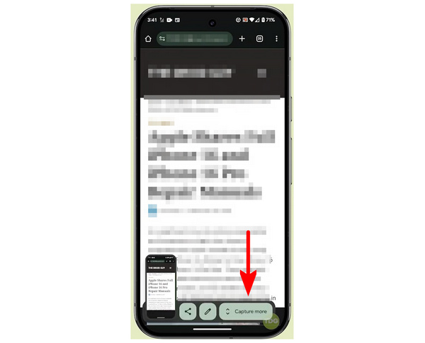Scrolling Screenshot Capture More