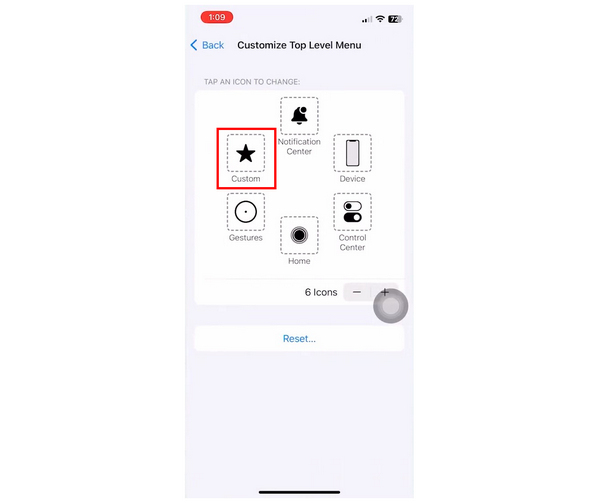 Assistive Touch Custom