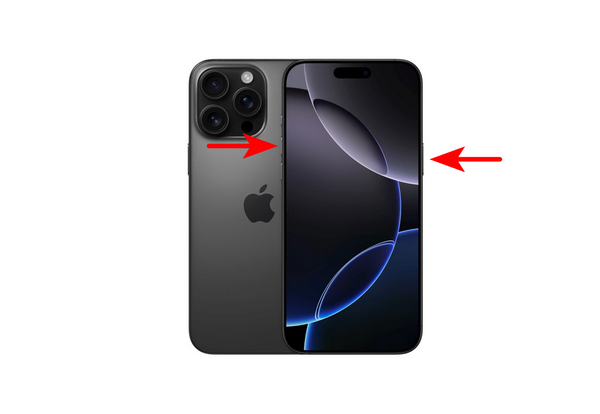 iPhone Face ID Side Volume Up