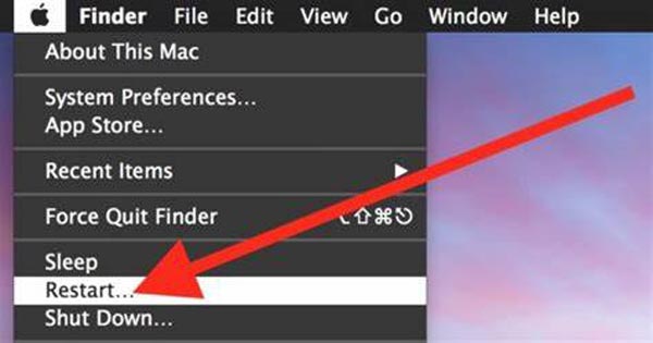 Restart MAc