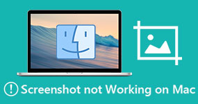 Screenshot werkt niet op Mac