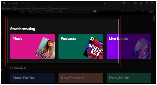 Partial Screenshot